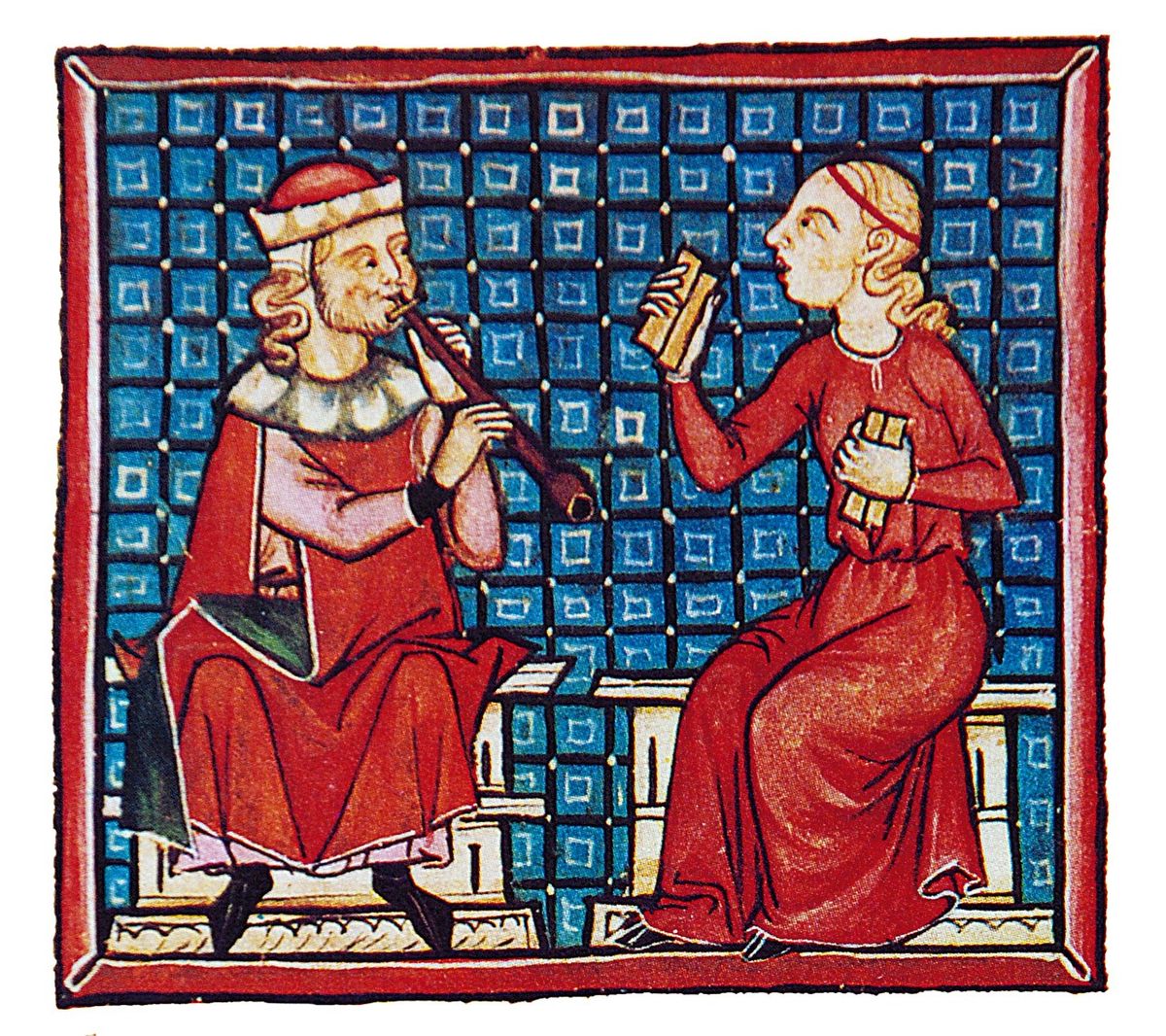 Iluminació de la Cantiga 330 de las Cantigas de Santa Maria