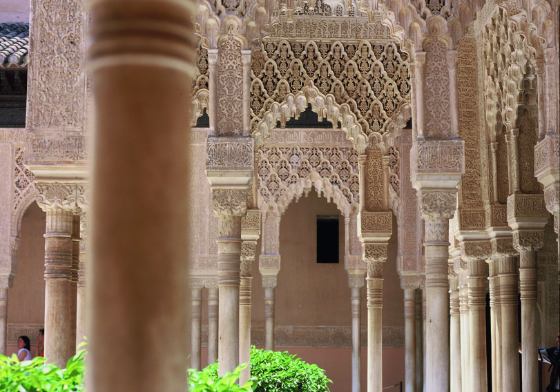Imatge de l'interior de l'Alhambra de Granada | Font: Granada Turismo