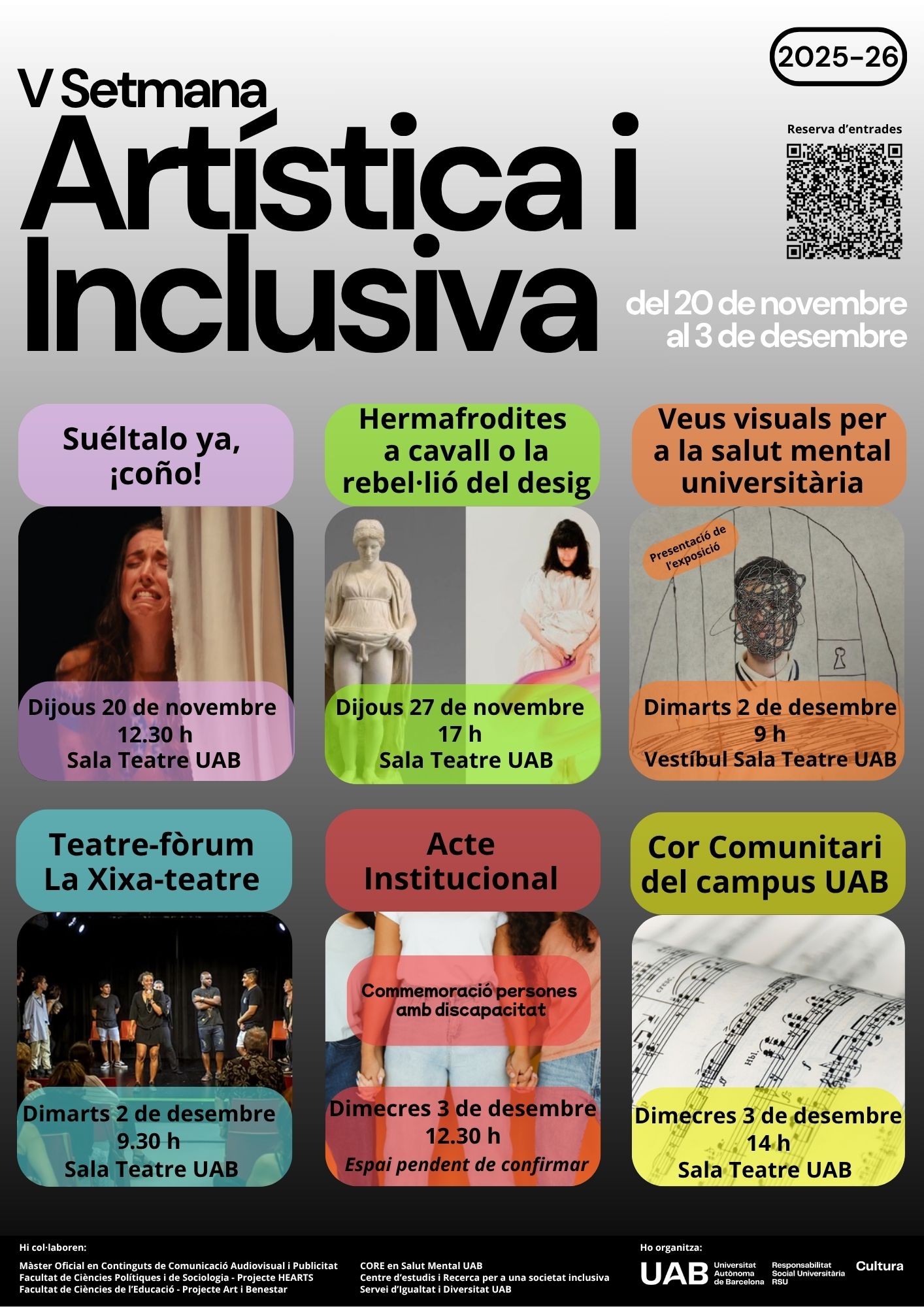 Cartell | Setmana V Artística i Inclusiva
