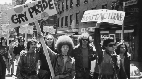 Stonewall March, 28 de juny de 1970. Fotografia d'arxiu, Fred W McDarrah/Getty 