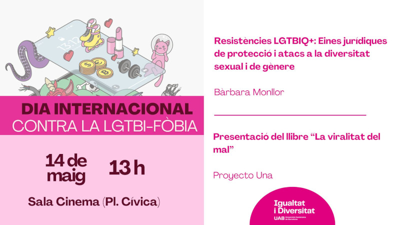 Acte en motiu del dia internacional contra la LGTBI-fòbia a la UAB
