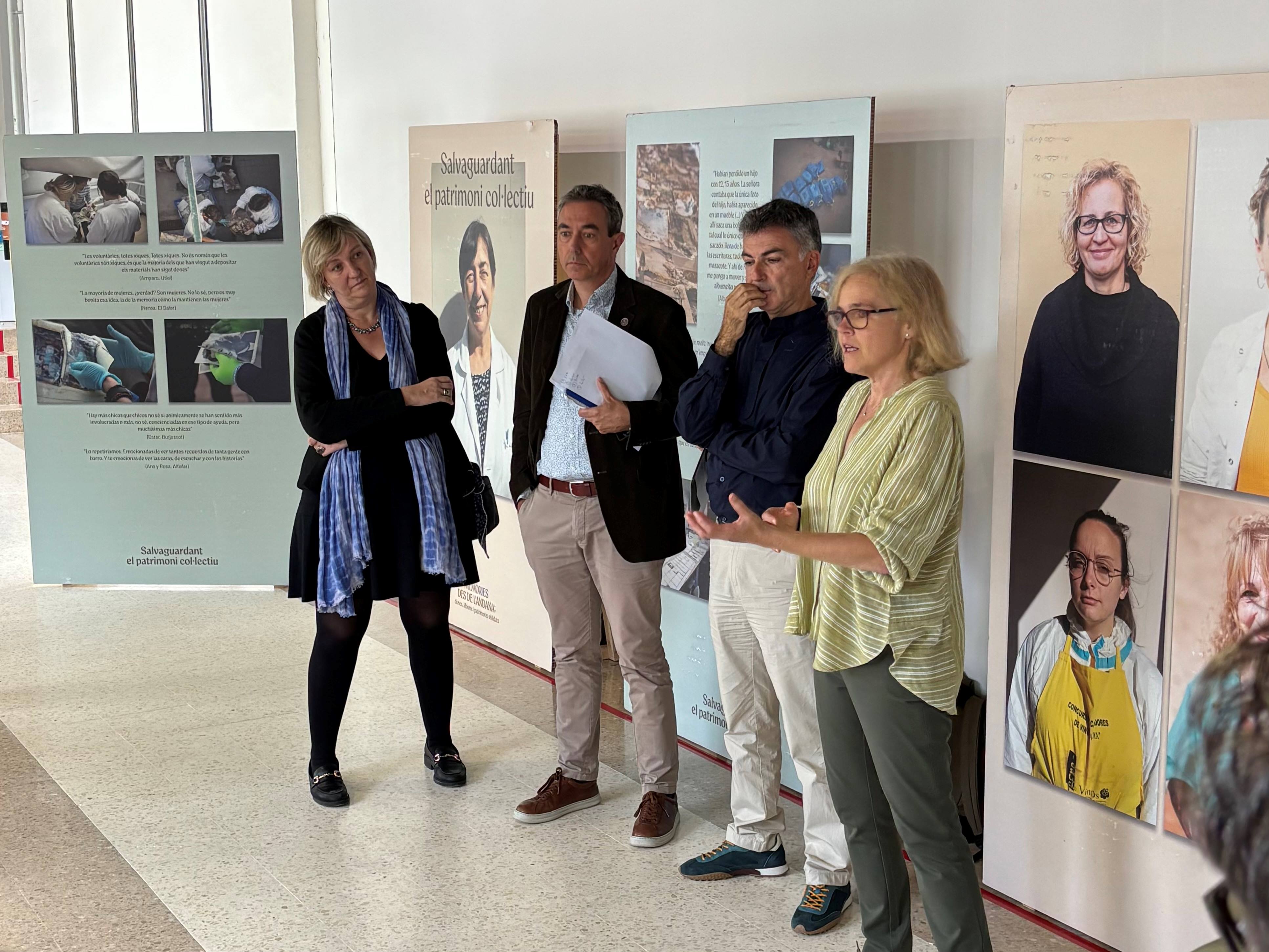 Presentació de l'exposició al PassARTdís de la Facultat