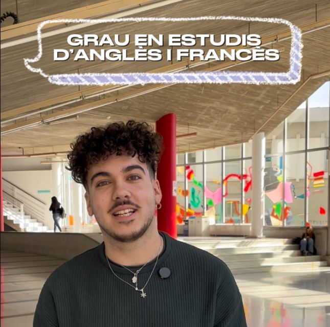 Reprodueix el video Grau en Estudis d'Anglès i Francès