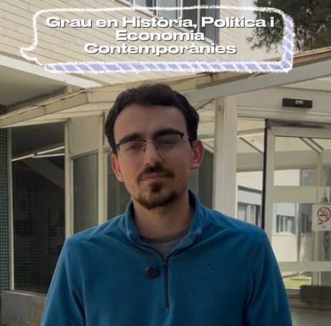 Reprodueix el video Grau en Història, Política i Economia Contemporànies