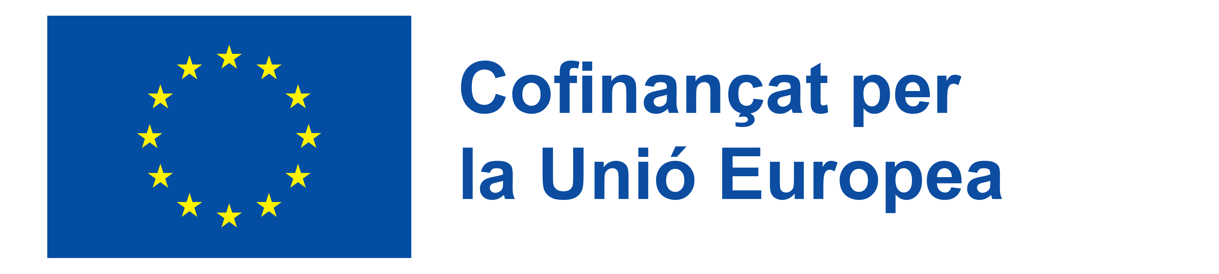 Logo de cofinançat per la Unió Europea