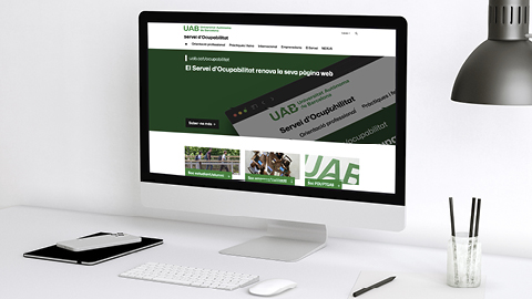 Nova pàgina web del Servei d'Ocupabilitat de la UAB