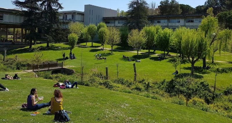 Imatge general del campus de la UAB - Cugat Mèdia