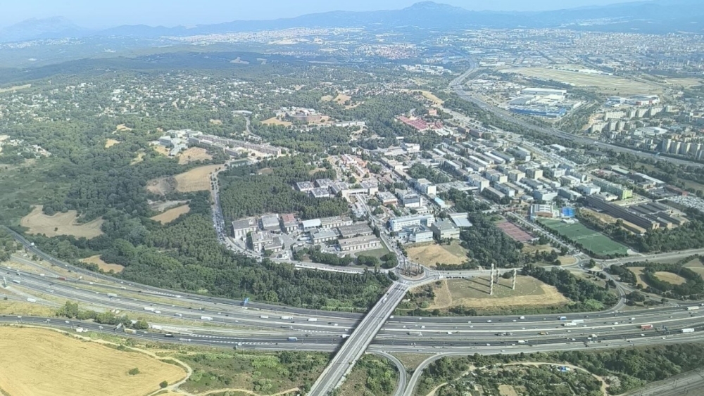 Vista aèria Campus Bellaterra l'any 2026