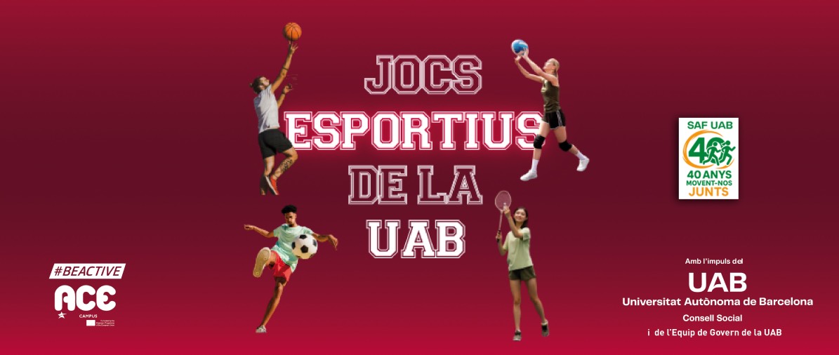 Cartell dels Jocs Esportius de la UAB