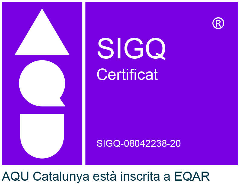 Certificat SIGQ de la Facultat de Ciències Polítiques i de Sociologia