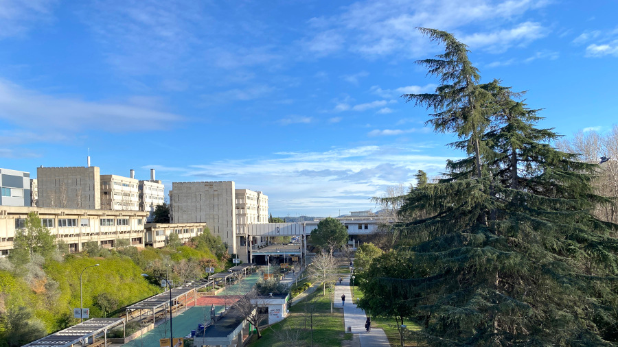 Edifici del campus de la Universitat Autònoma de Barcelona