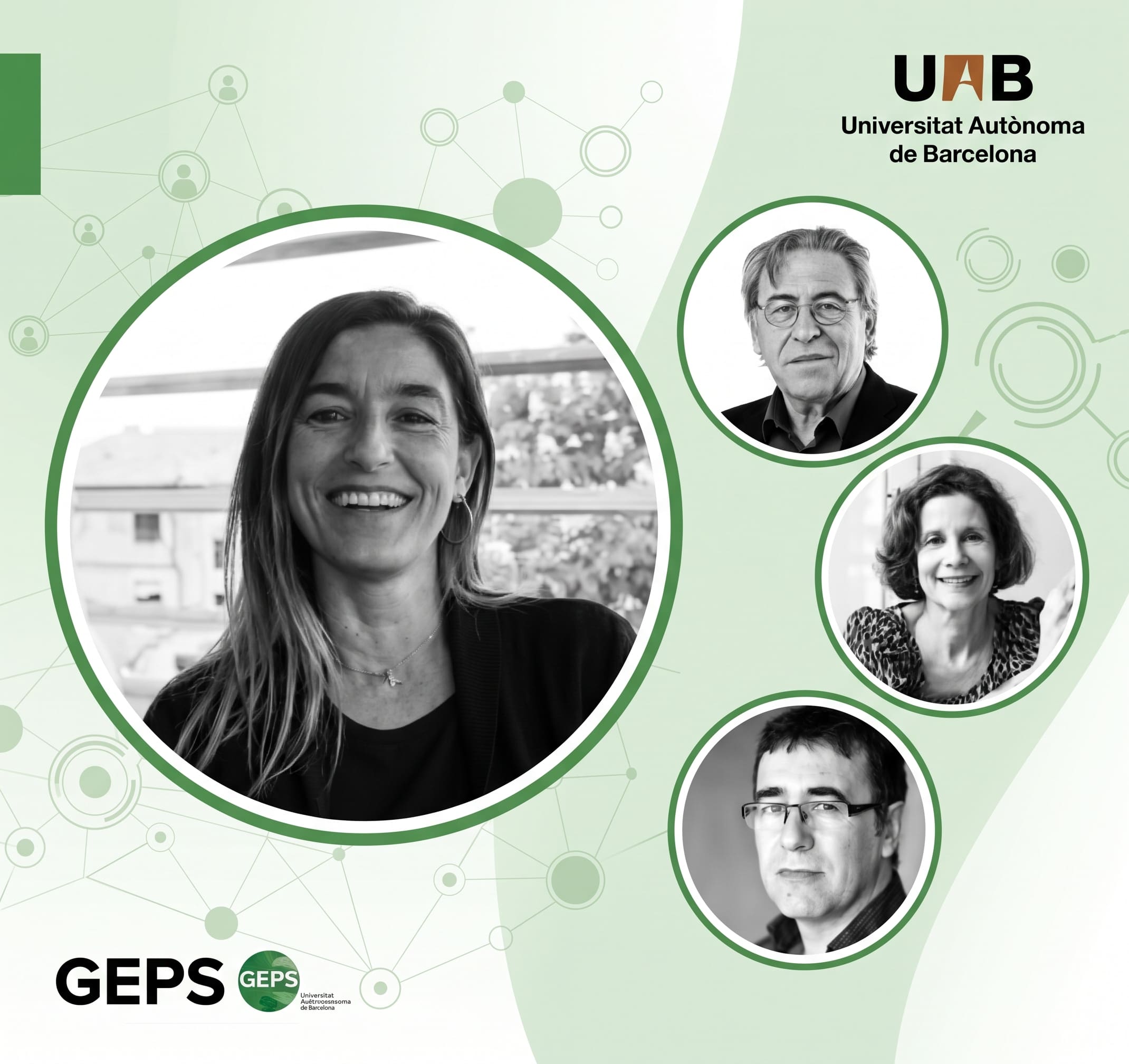 Imatge de: Aina Tarabini, César Coll, Agnès van Zanten i Xavier Bonal.