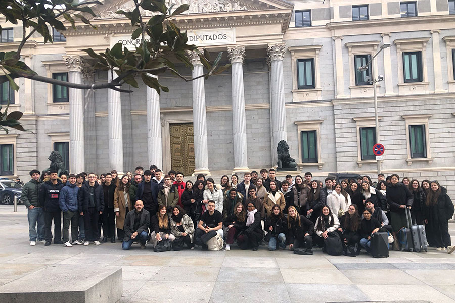 Visita al Congrés dels Diputats