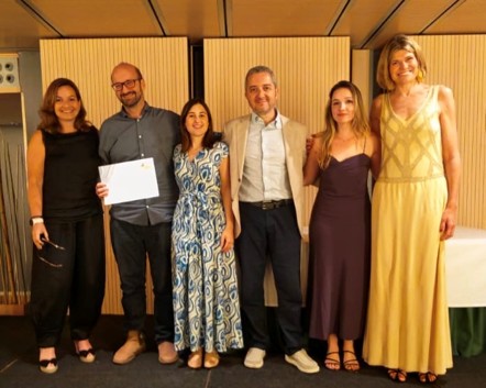 Grup d'investigadors que han rebut el premi Juan Antonio Micó 2025