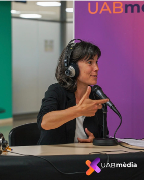 Helena Jara al programa de radi Nomada