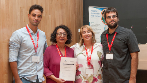 Diploma Albert Xavier López, premi IDESCAT al millor treball de màster XVII Concurs Student d'Estadística Aplicada