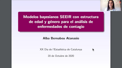 Exposició Alba Bernabeu, premi IDESCAT al millor treball de màster XVIII Concurs Student d'Estadística Aplicada