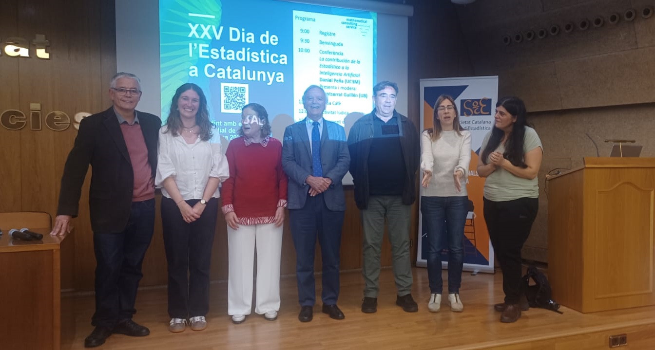 Guanyadors XXIII Concurs Student d'Estadística Aplicada
