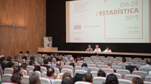 Imatge Dia de l'Estadística a Catalunya a l'Idibell