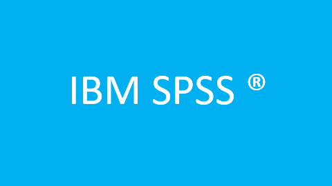 Imatge amb el nom del software IBM SPSS
