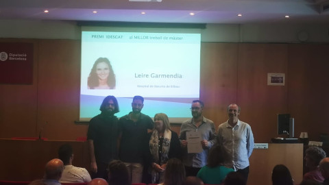 Leire Garmendia, premi IDESCAT al millor treball de màster XX Concurs Student d'Estadística Aplicada