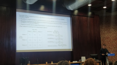 Pol Reviejo, premi SEA al millor treball de grau del XXI Concurs Student d'Estadística Aplicada