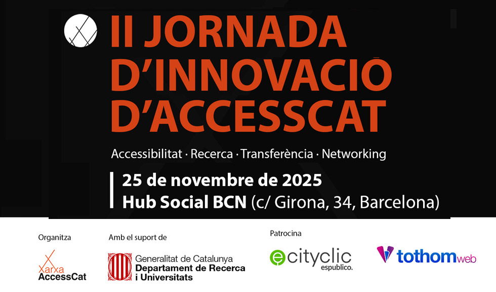 II Jornada d'Innovació d'AccessCat