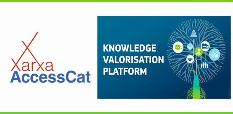 Imatge La Xarxa AccessCat, exemple de bones pràctiques a la Knowledge Valorisation Platform de la Comissió Europea