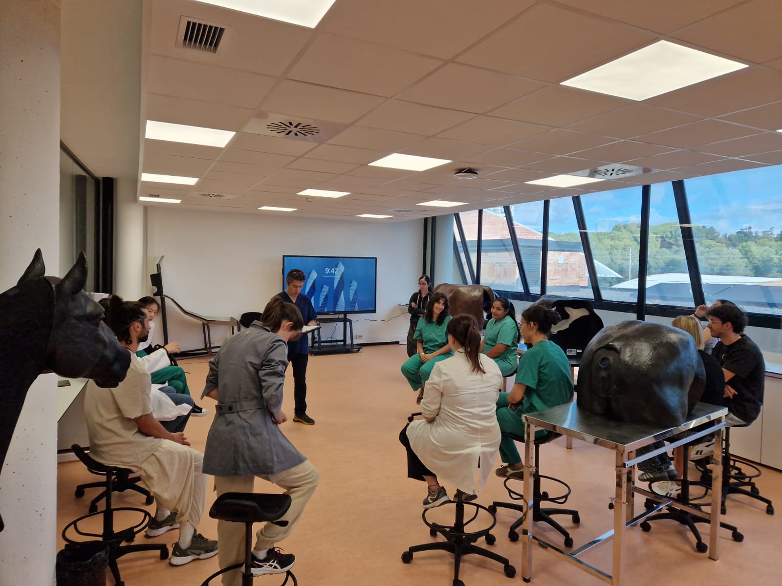 Sales noves de la Facultat de Veterinaria