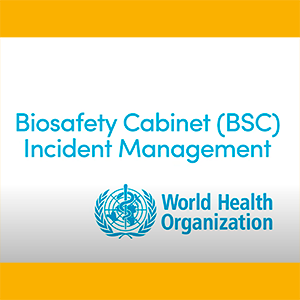 Play the video Biological safety cabinet: Incident