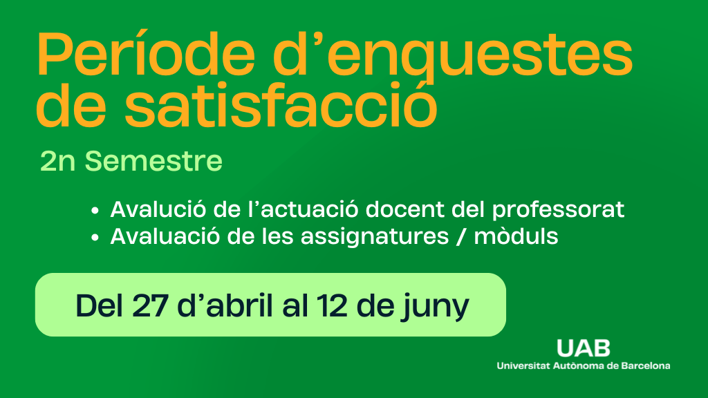 Cartell enquestes 2n Semestre