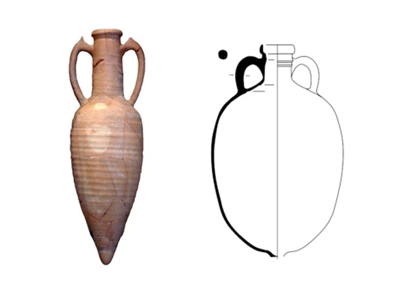 Two amphores