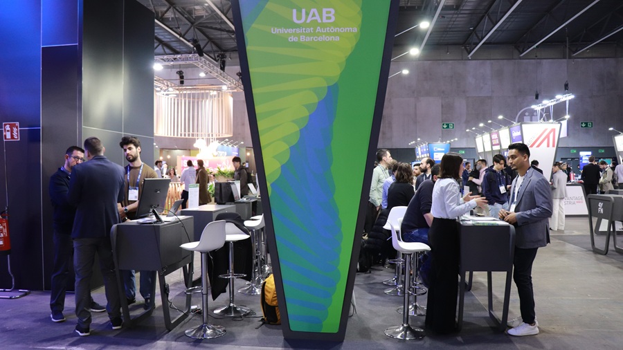 Picture of the UAB stand at 4YFN 2025