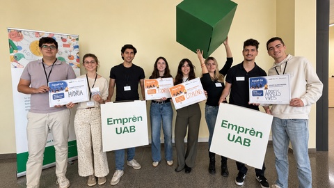 The winning teams of Desaf·IA 2026