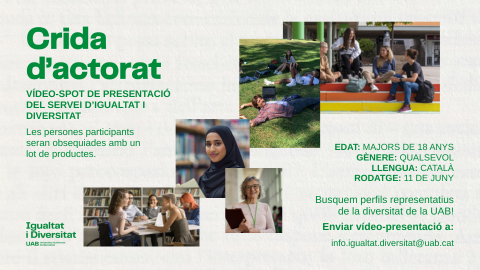 Cartell de la crida d'actorat
