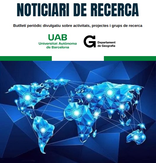 Research news #2 Department of Geography