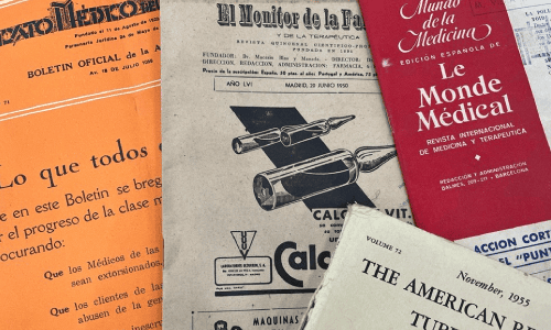 Covers of some of the magazines in the Ravetllat Pla collection