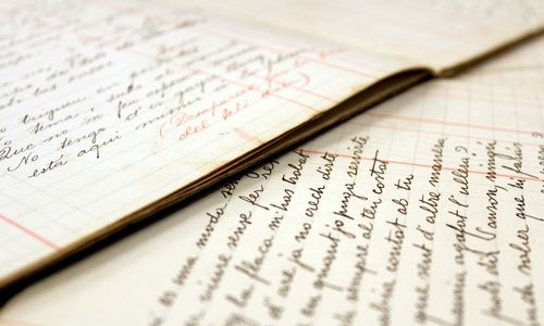 Handwritten documents by Vicenç Caldés Arús