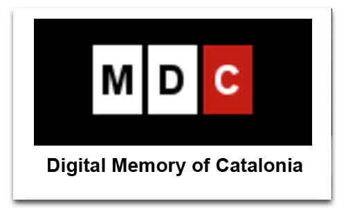 Logo of the Digital Memory of Catalonia (MDC)