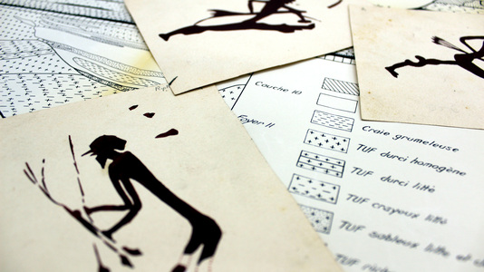 Photograph of the documentation from the Eduard Ripoll collection