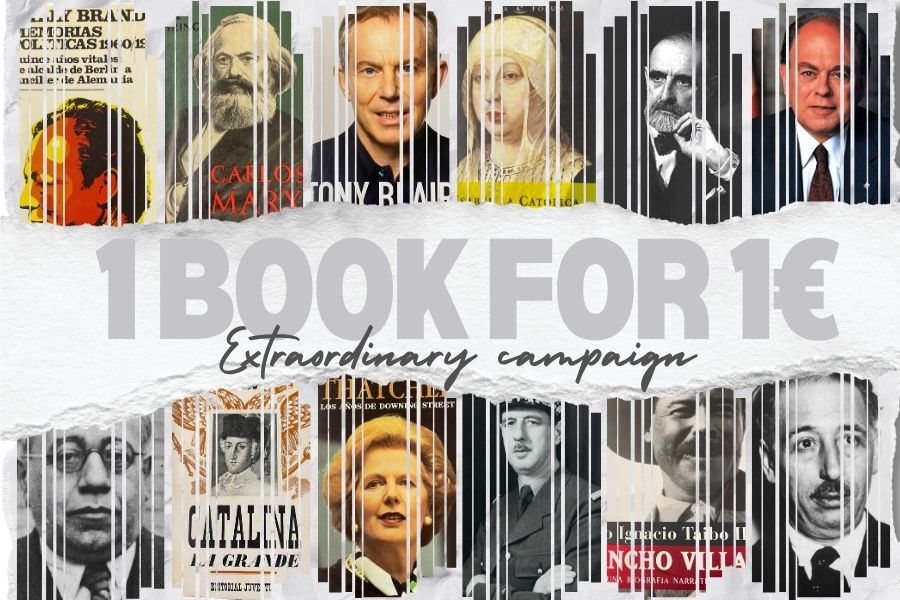 Poster Campaign Books for 1€