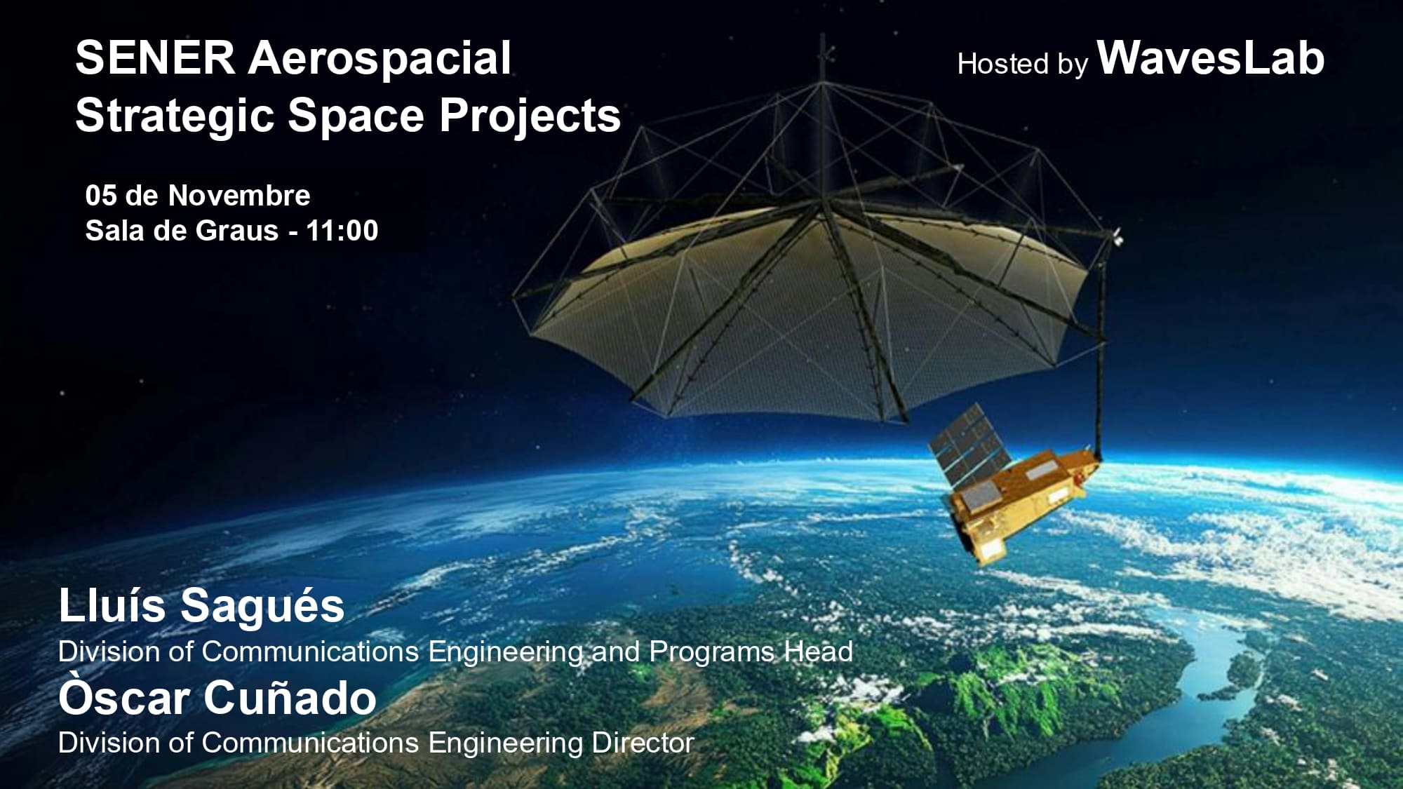 Promotional Poster: SENER Talk