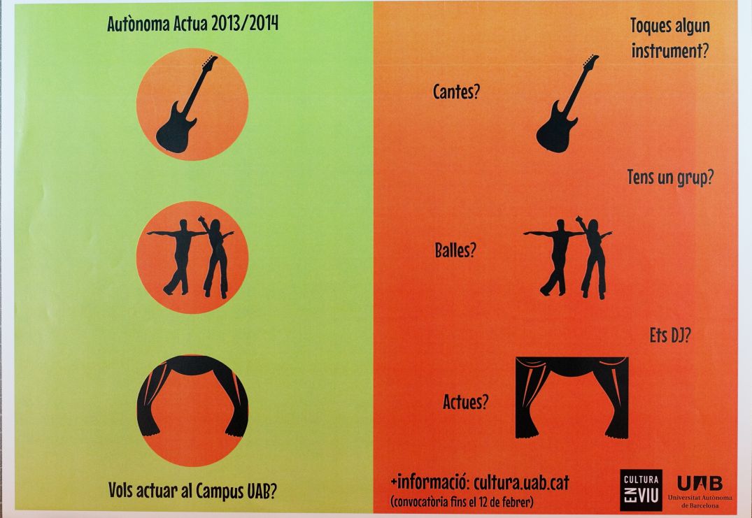 Amplía la imagen Autònoma Actua  2013/2014