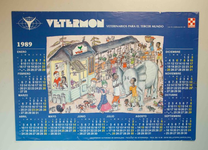 Amplía la imagen Calendario 1989. Vetermón