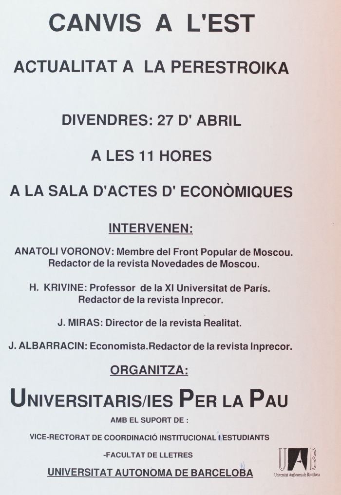 Amplía la imagen Cambios al este. Actualidad a la perestroika