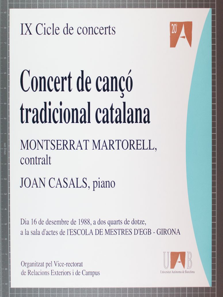 Amplía la imagen Concierto de canción tradicional catalana