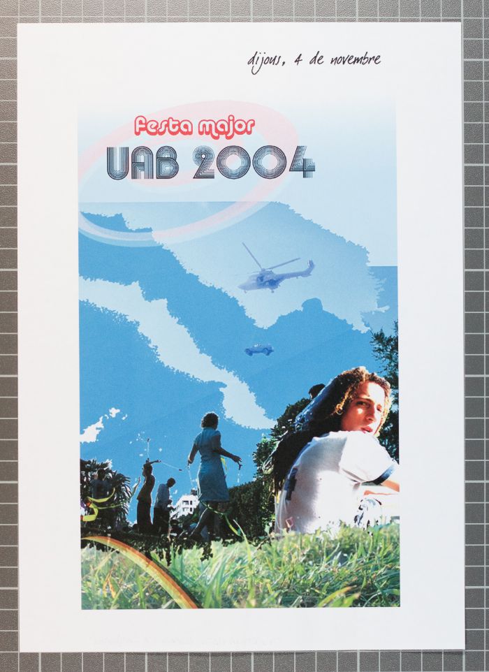 Amplía la imagen Concurso de Carteles Fiesta Mayor UAB 2004