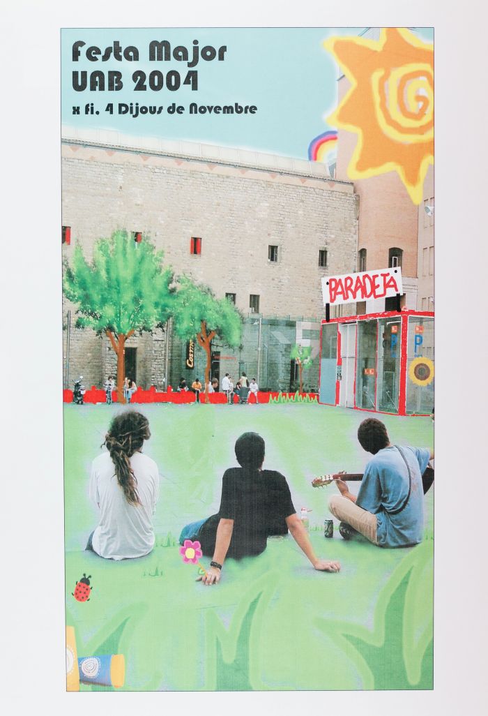Amplía la imagen Concurso de Carteles Fiesta Mayor UAB 2004