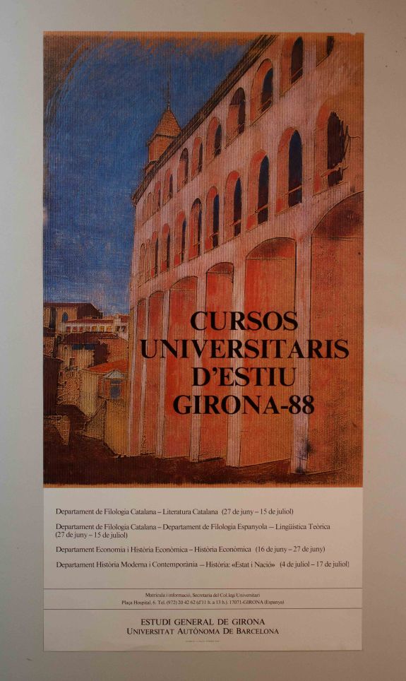 Amplía la imagen Cursos universitarios de verano Girona '88