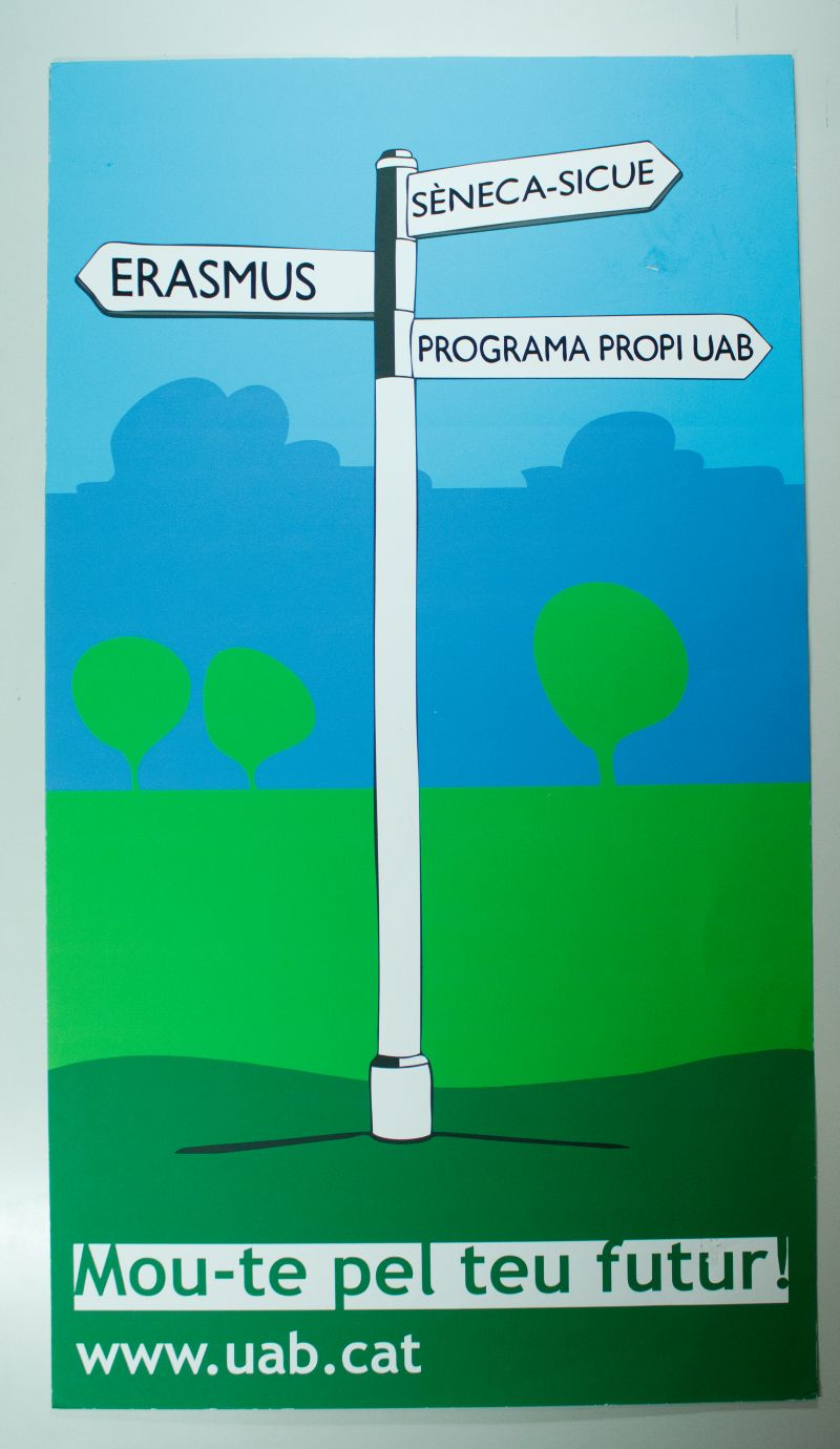 Amplía la imagen  Erasmus, Séneca-sicue,movilidad de la UAB: Ven, aprende y Triunfa